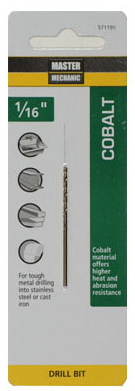 Drill Bit Cobalt 1/16"