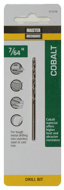 Drill Bit Cobalt 7/64"