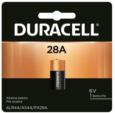 Duracell 6V Alkaline Photo Cell 28A Battery