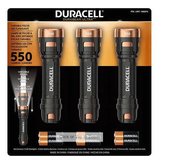 Duracell Durabeam LED Flshlght