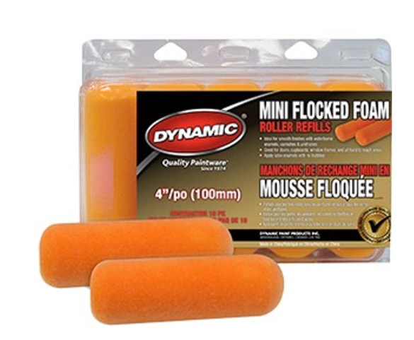 Mini flocked Foam roller 2 pack  6'