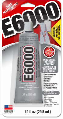 E6000 Precision Tip Adhesive, 1-oz.