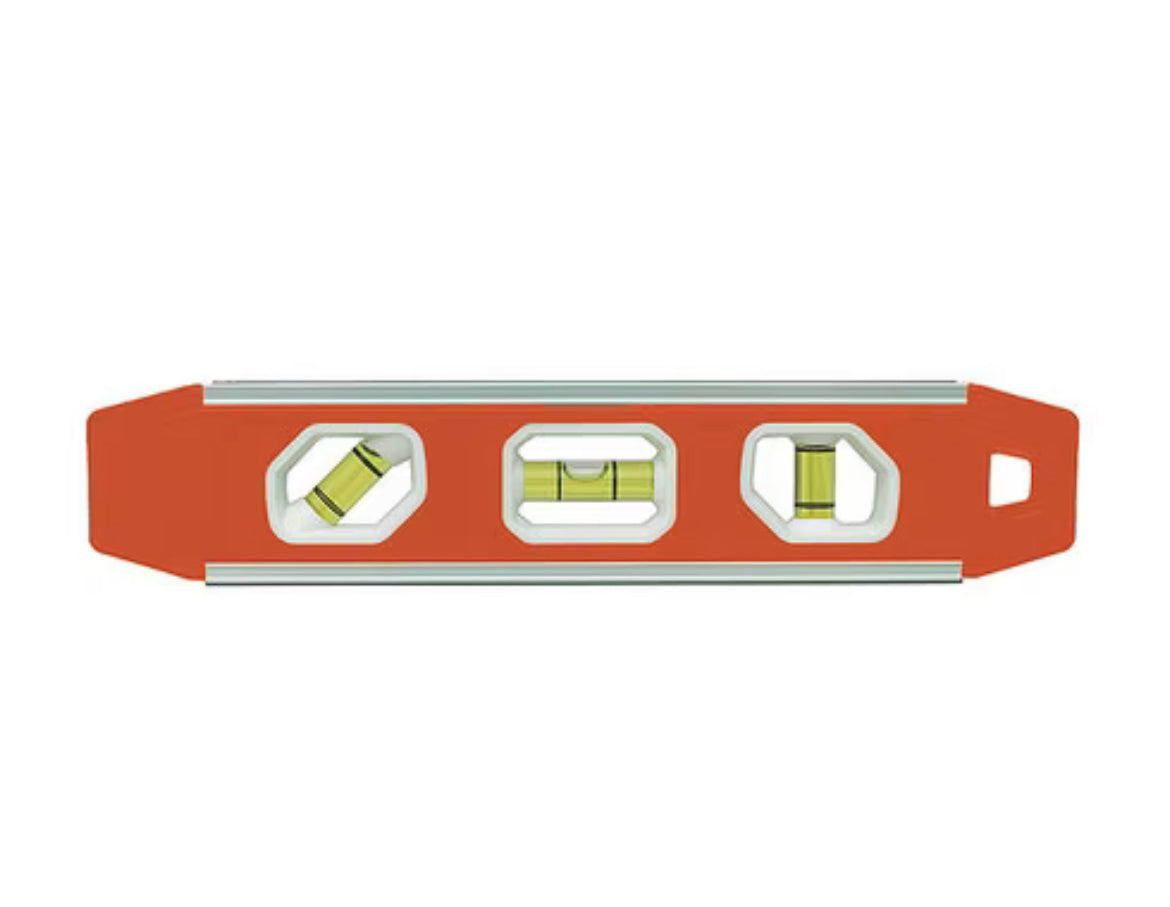 Johnson Contractor Torpedo Level, Magnetic , 9-In.