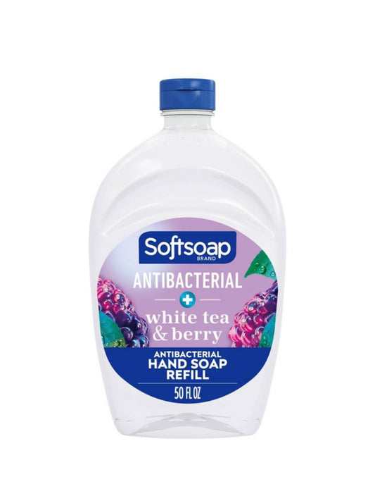 Softsoap 50oz Antibacterial  White Tea/Berry