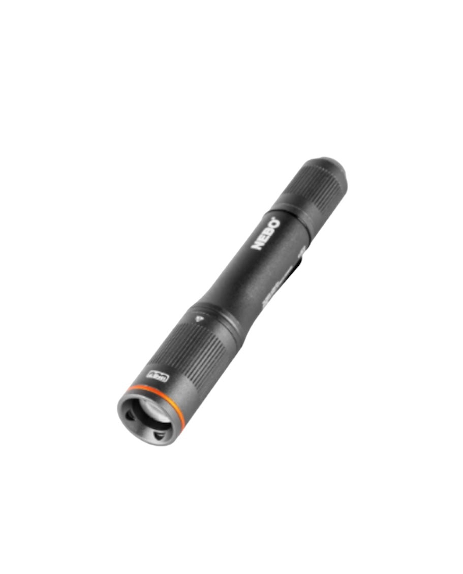 Nebo Columbo 100 Lumen LED Pen Light, Zoom & 3 Light Modes, Aluminum.